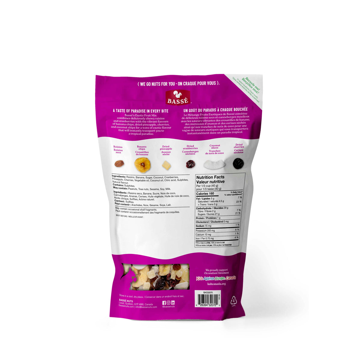 Exotic Fruit Mix (425g) – Bassé Nuts