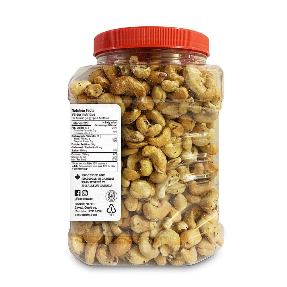 Everything Bagel Seasoned Cashew - Bassé Nuts