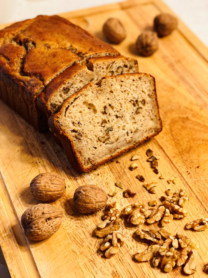 RECIPE: WALNUT BANANA BREAD