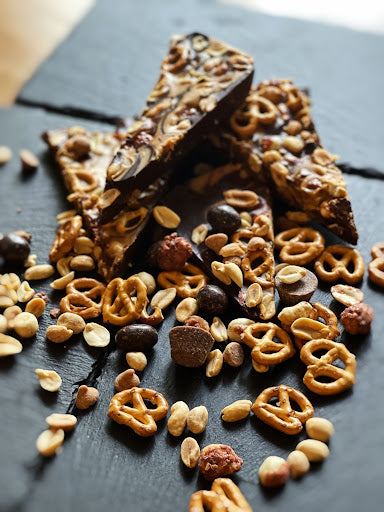 RECIPE: DARK CHOCOLATE PEANUT BUTTER BARK