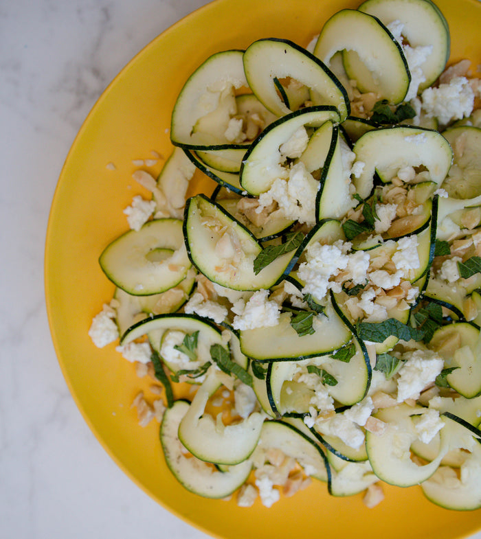 RECIPE: KETO FRIENDLY ZOODLE SALAD