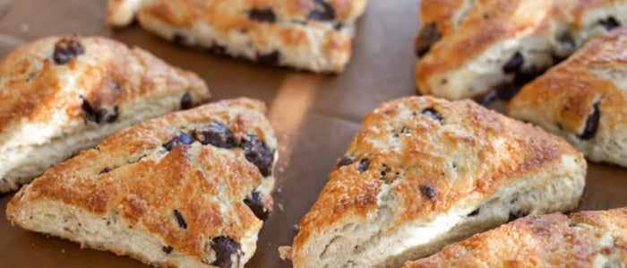 Maple Pecan Scones with Chocolate Chunks