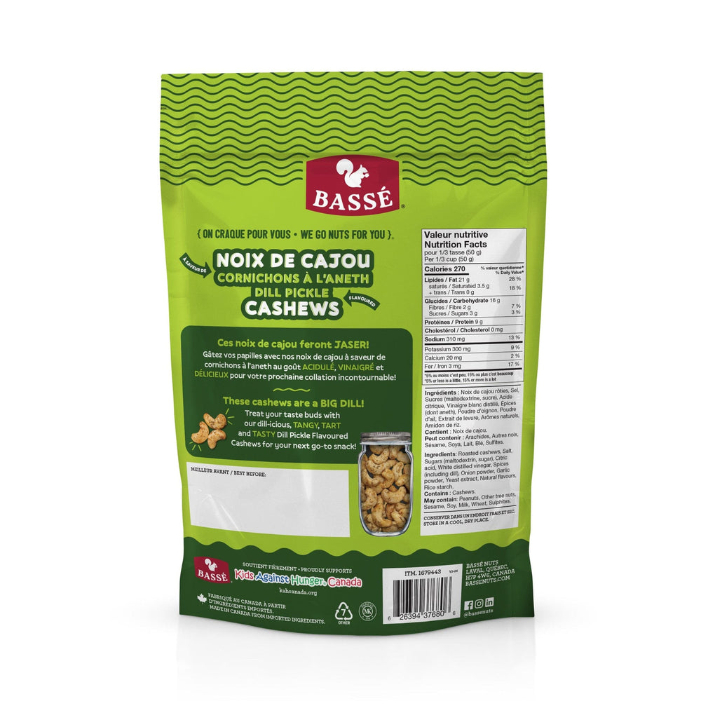 Noix de Cajou Saveur Cornichons à L'Aneth (800 g)