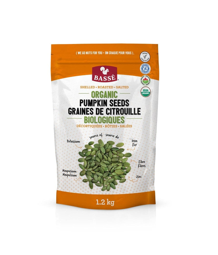 Organic Pumpkin Seeds Shelled Roasted Salted (1.2kg)