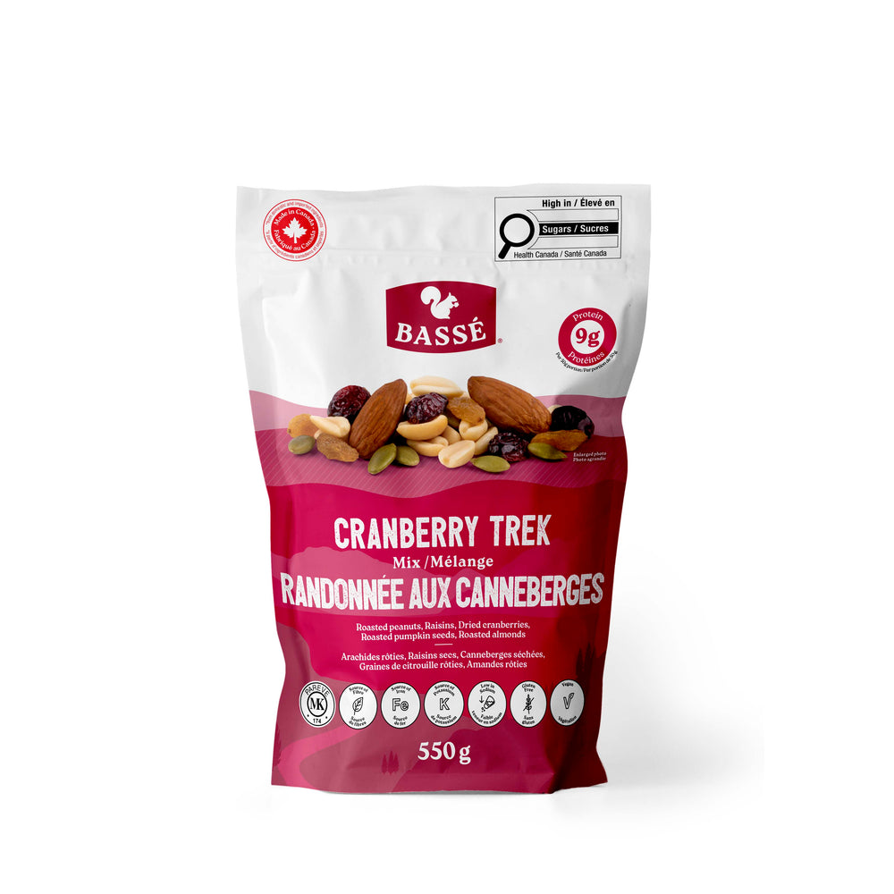 Basse Basse Cranberry Trek Mix 550 g — product image