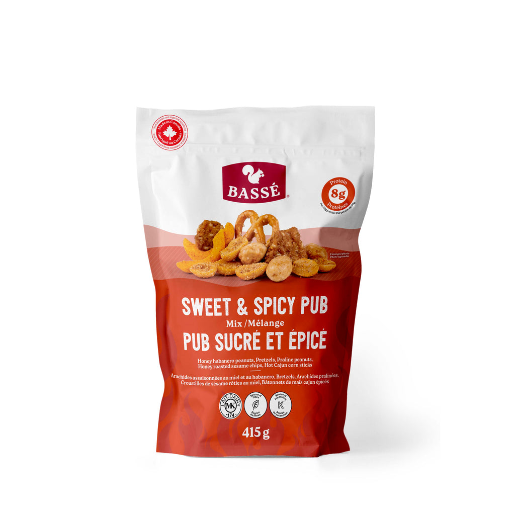 Sweet & Spicy Pub Mix (454g) – Bassé Nuts