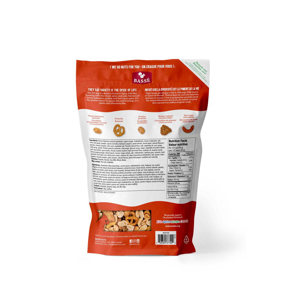 MÉLANGE PUB SUCRÉ ET ÉPICÉ