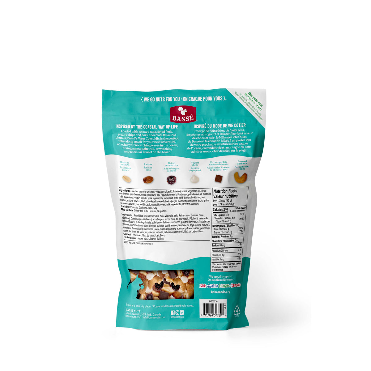 MÉLANGE CÔTE OUEST – Bassé Nuts
