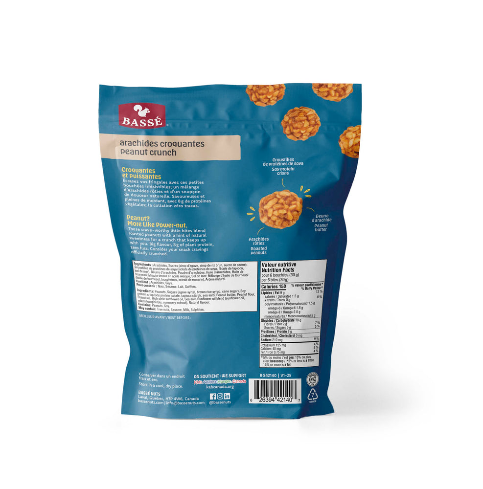 Füel Protein Bites - Peanut Crunch – Bassé Nuts
