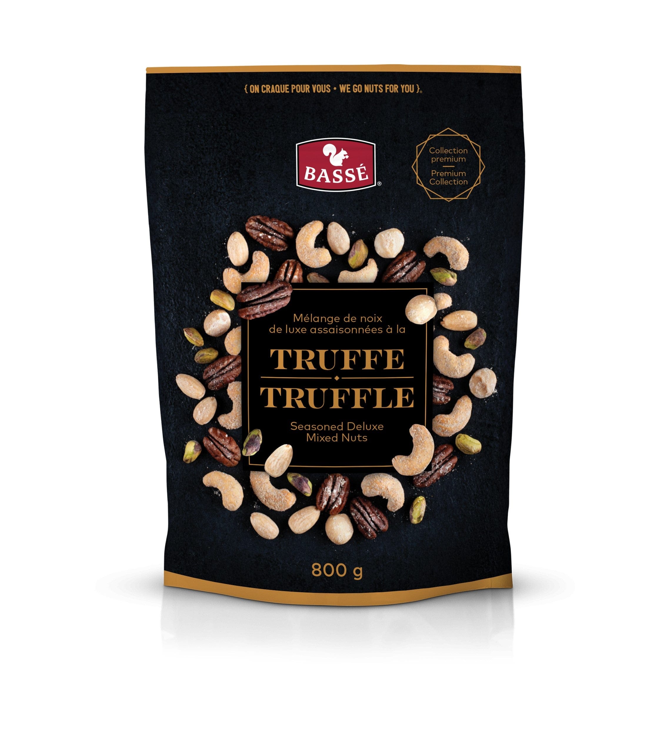 Truffle Seasoned Deluxe Mixed Nuts (800g) Bassé Nuts