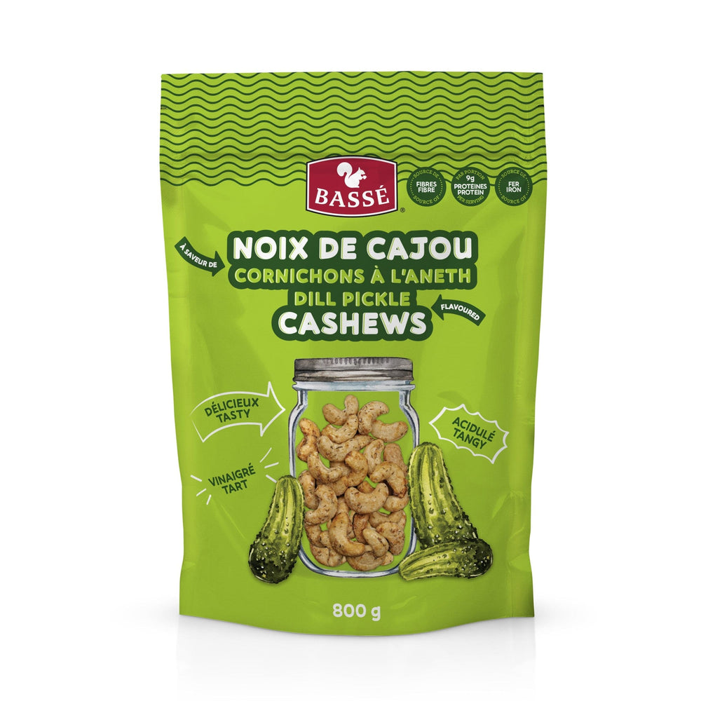 Dill Pickle Flavored Cashews - Bassé Nuts