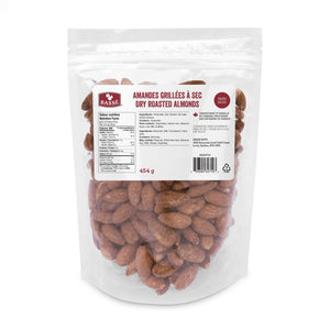 Dry Roasted Almonds - Salted (454g) - Bassé Nuts