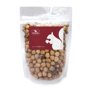 Dry Roasted Hazelnuts - Salted (454g) - Bassé Nuts