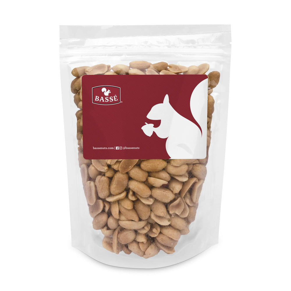 Jumbo Roasted Peanuts - Salted (454g) - Bassé Nuts