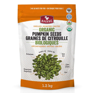 
            
                Load image into Gallery viewer, Organic Pumpkin Seeds Shelled Roasted Salted - Bassé Nuts
            
        