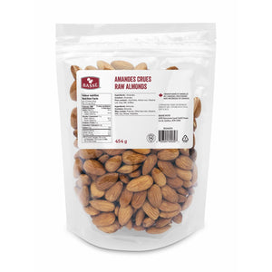 Raw Almonds (454g) - Bassé Nuts