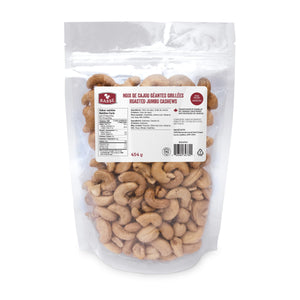 
            
                Load image into Gallery viewer, Roasted Jumbo Cashews - Unsalted (454g) - Bassé Nuts
            
        