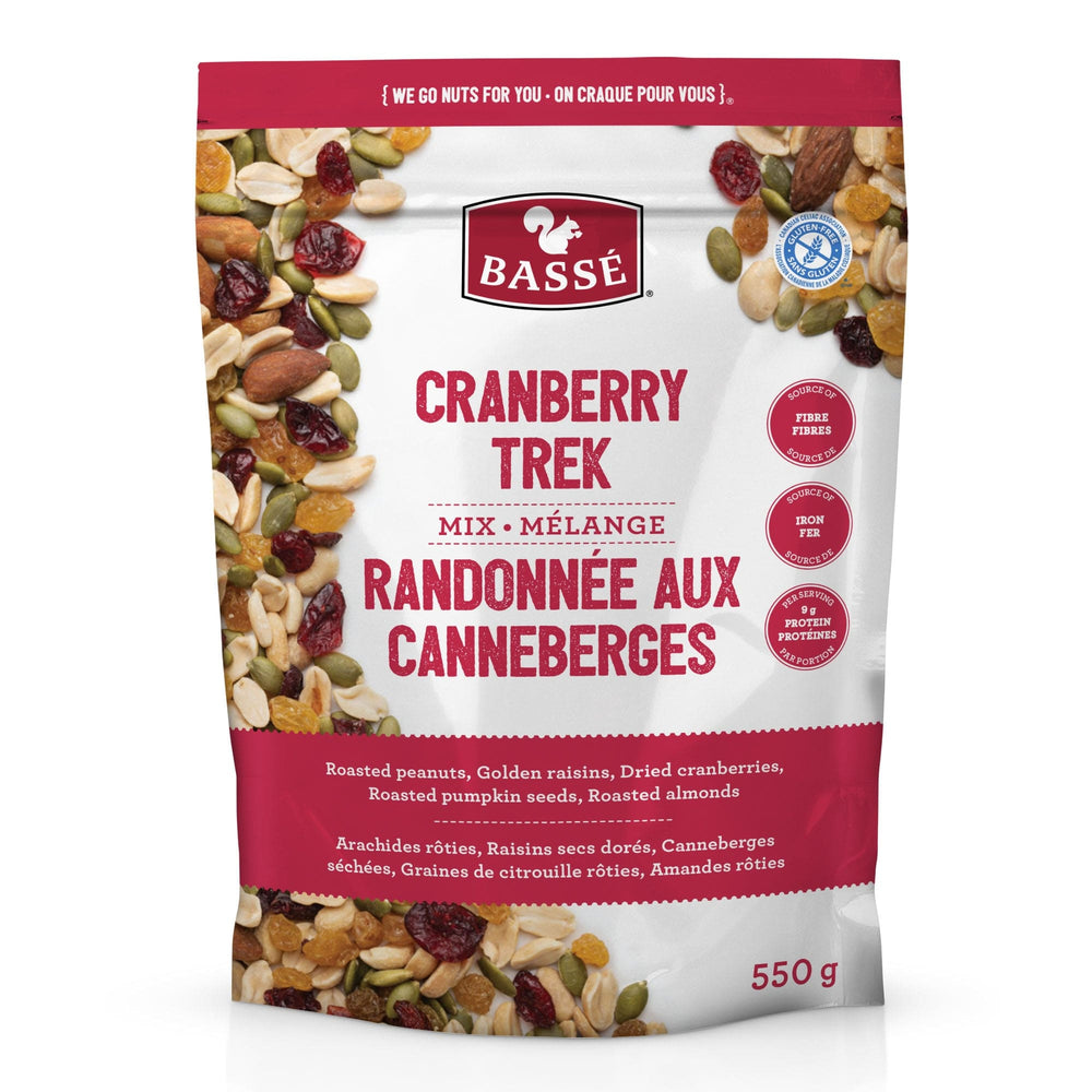 Cranberry Trek Mix - Bassé Nuts